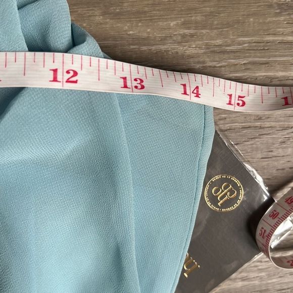 NEW House of CB JAMILLE BABY BLUE DRAPED CORSET MIDI DRESS - Picture 10 of 13